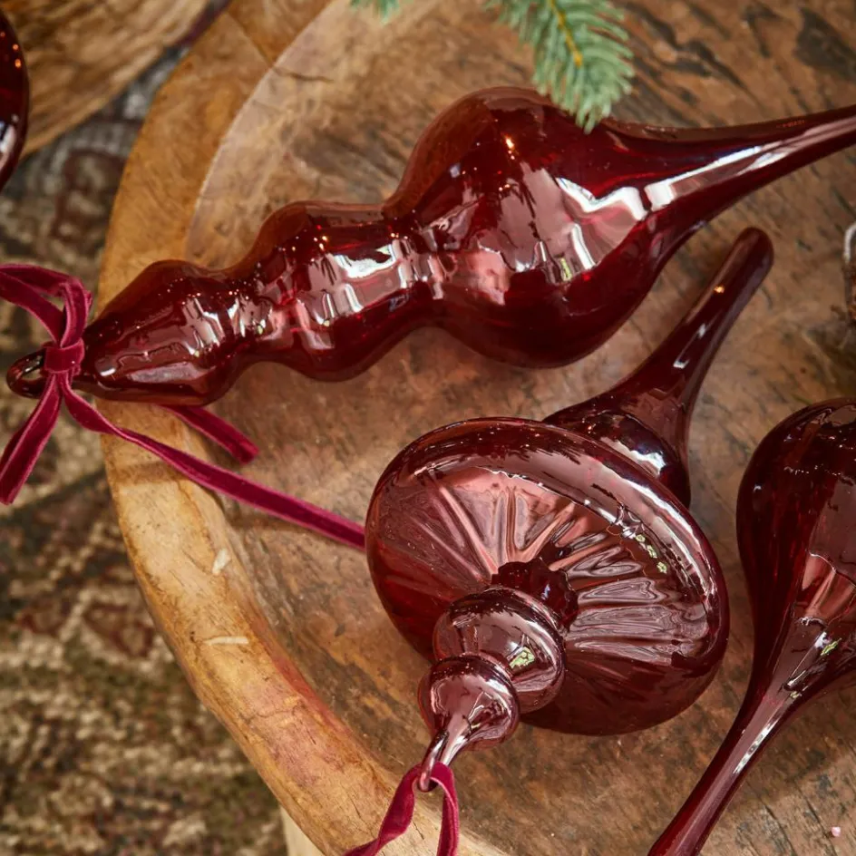 Christbaumschmuck^LOBERON Anhänger 4er Set Camorita