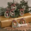 Christbaumschmuck^LOBERON Anhänger 6er Set Chaignes