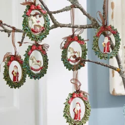 Christbaumschmuck^LOBERON Anhänger 6er Set Chaignes