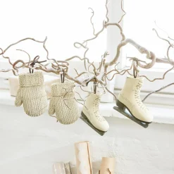 Christbaumschmuck^LOBERON Anhänger 4er Set Collines