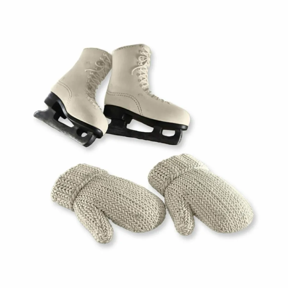 Christbaumschmuck^LOBERON Anhänger 4er Set Collines