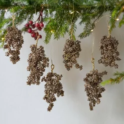 Christbaumschmuck^LOBERON Anhänger 6er Set Fadira