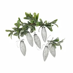 Christbaumschmuck^LOBERON Anhänger 6er Set Fréderise