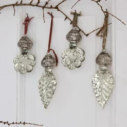 Christbaumschmuck^LOBERON Anhänger 4er Set Géraudet