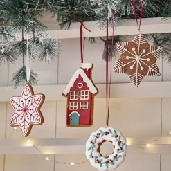Christbaumschmuck^LOBERON Anhänger 4er Set Hestur
