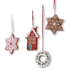 Christbaumschmuck^LOBERON Anhänger 4er Set Hestur