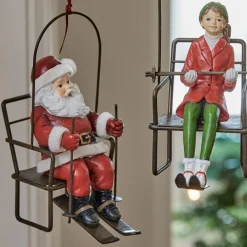 Christbaumschmuck^LOBERON Anhänger 2er Set Ponta