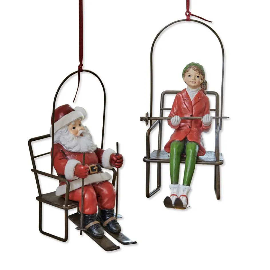 Christbaumschmuck^LOBERON Anhänger 2er Set Ponta