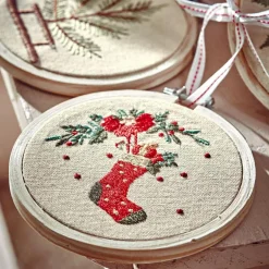 Weihnachtliche Deko-Objekte^LOBERON Anhänger 4er Set Seravas