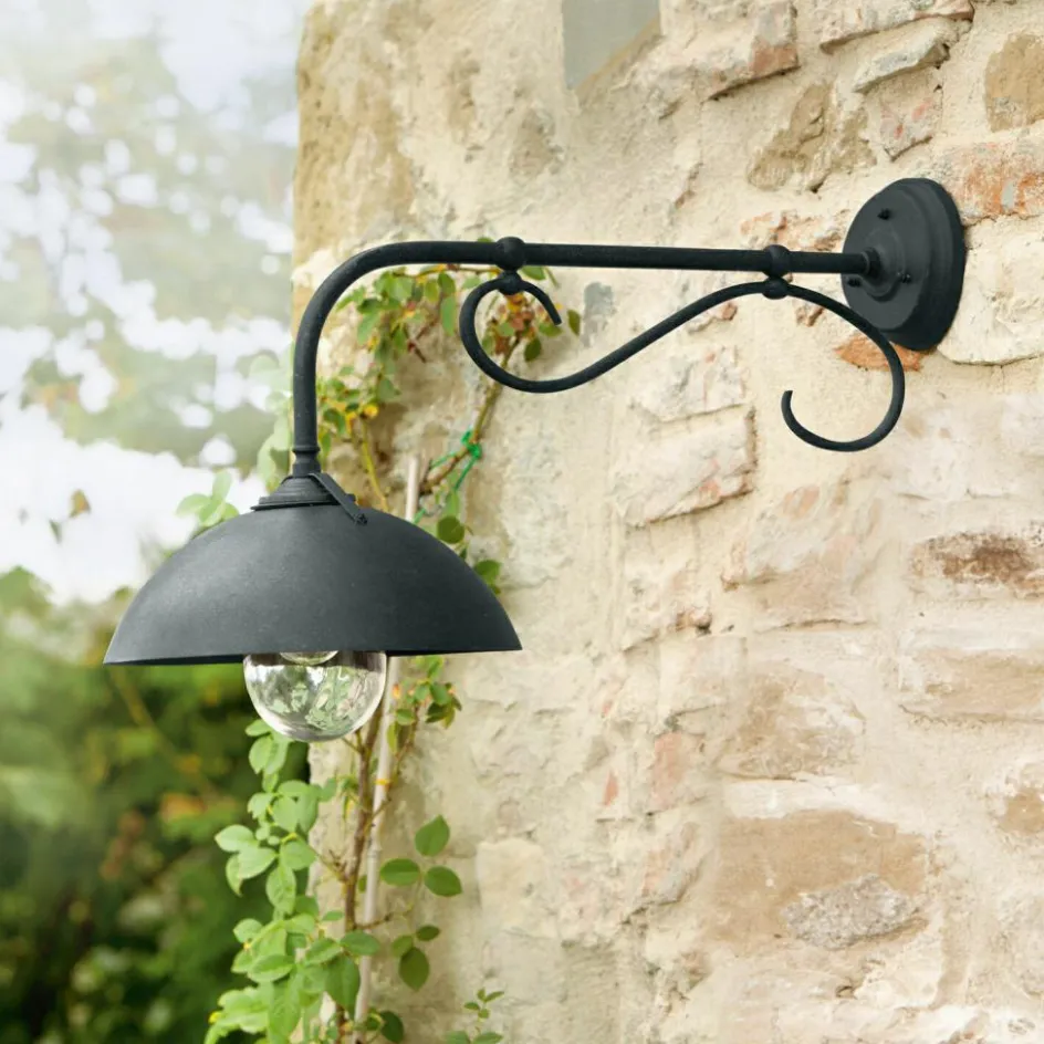 Außenlampen|Außenlampen^LOBERON Außenwandlampe Lupia schwarz