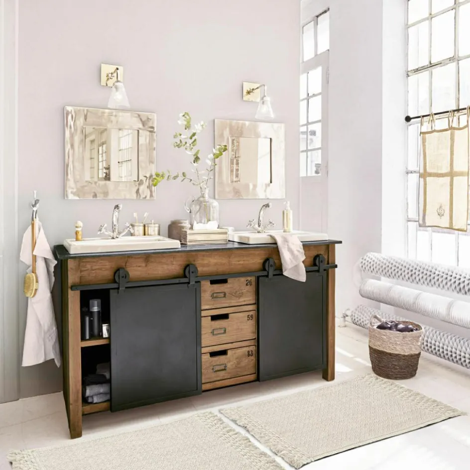 LOBERON Badtextilien|Badematten-Badematte 2er Set Faelwyn