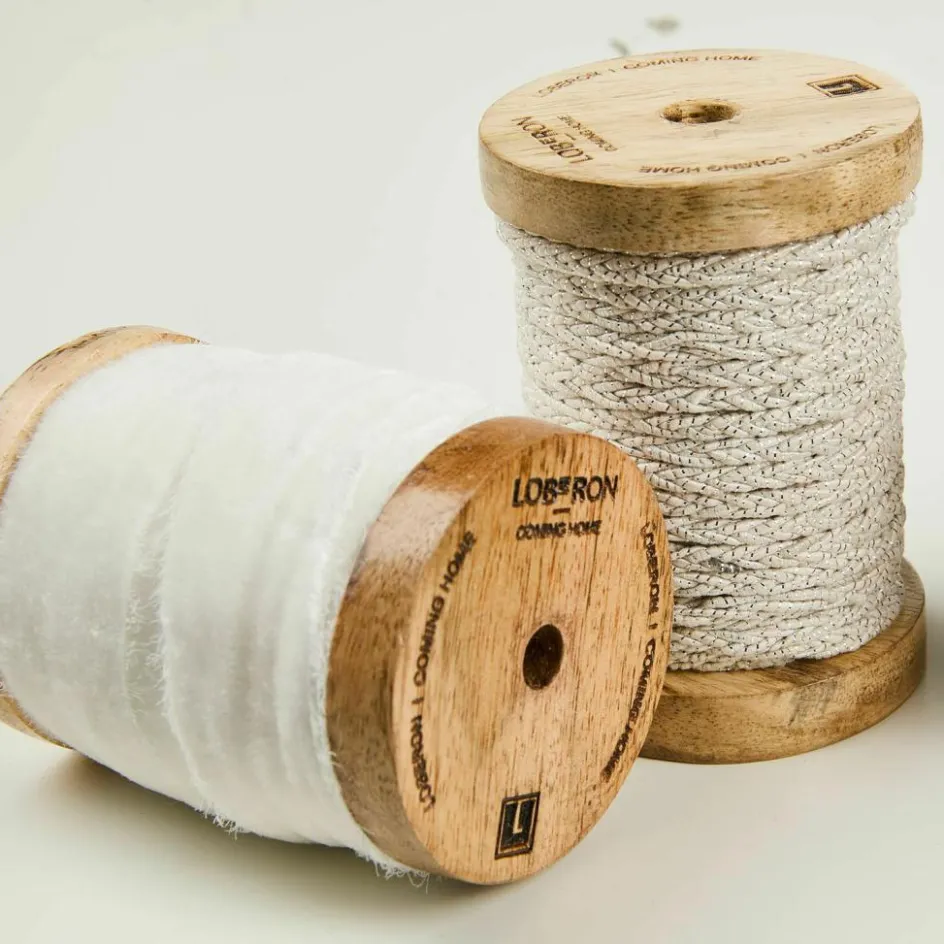 Geschenkverpackungen|Schreibwaren^LOBERON Band 4er Set Arceno weiß