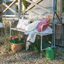 Sitzmöbel^LOBERON Bank Jablines antikweiß