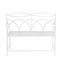 Sitzmöbel^LOBERON Bank Jablines antikweiß