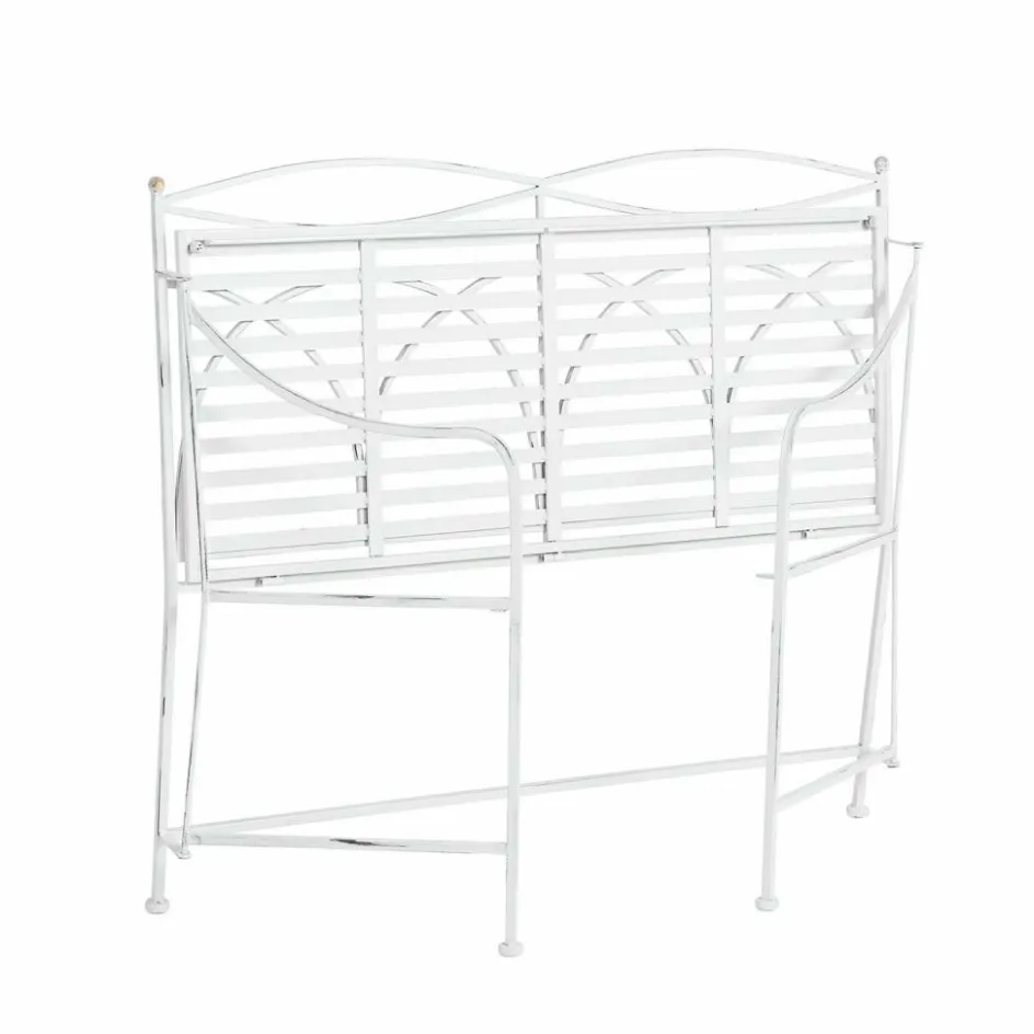 Sitzmöbel^LOBERON Bank Jablines antikweiß