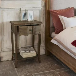 Beistelltische|Nachttische^LOBERON Beistelltisch Finstock antikbraun