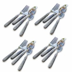 Besteck|Besteck^LOBERON Besteck Bigeste silber/grau