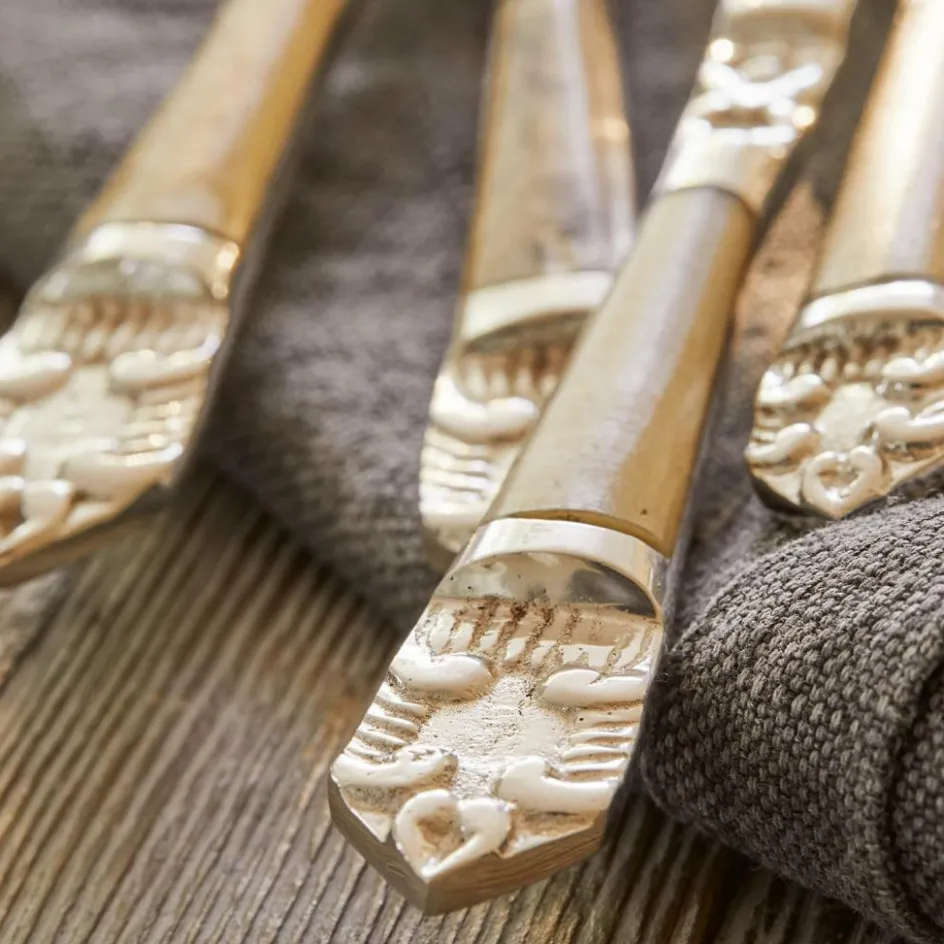 Besteck|Besteck^LOBERON Besteck 4er Set Ferrette