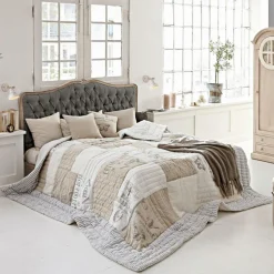 Betten|Betten^LOBERON Bett Declaire grau/braun