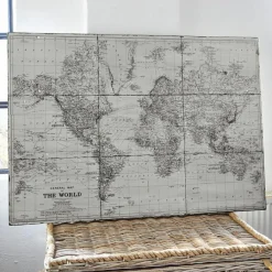 Boards & Schilder|Dekoration^LOBERON Bild Macolin weiß/schwarz