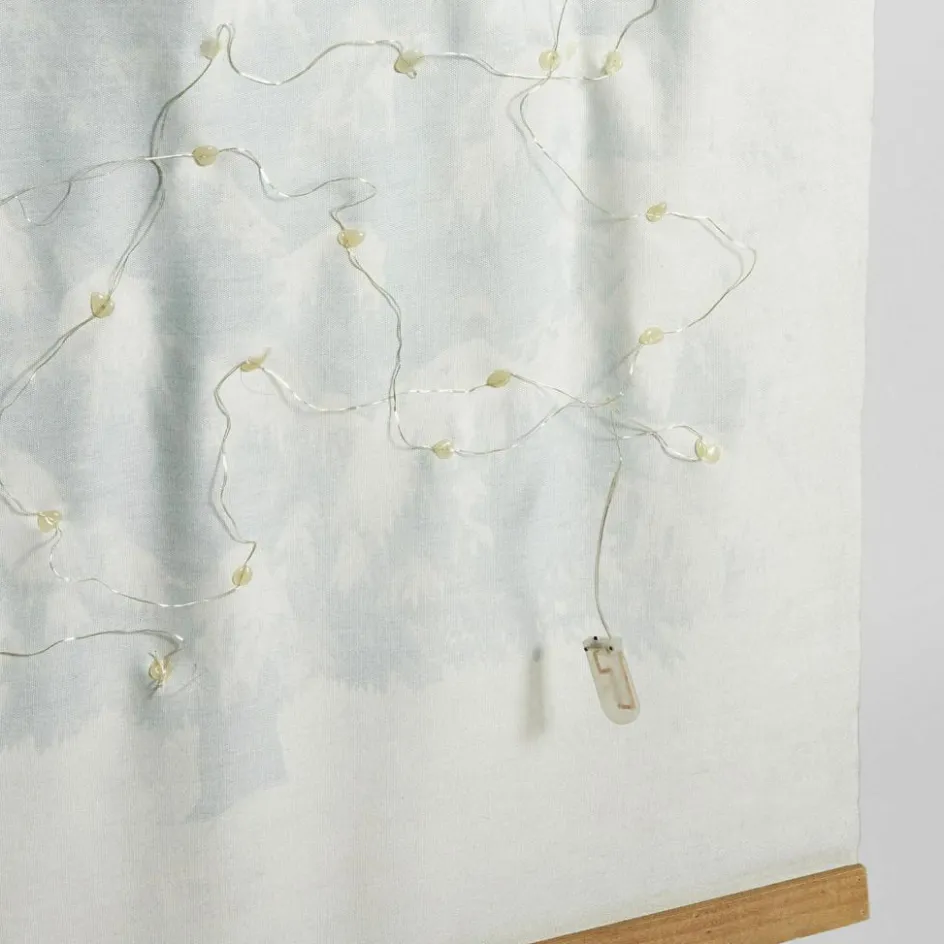 Weihnachtliche Deko-Objekte^LOBERON Bild mit LED Gussers