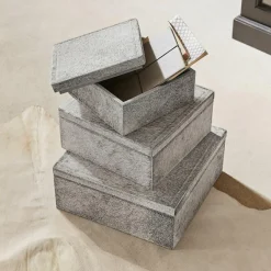 Körbe & Kisten|Aufbewahrung^LOBERON Box 3er Set Kélisandre