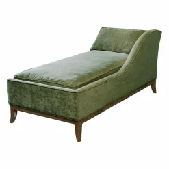 Sofas|Sofas^LOBERON Chaiselongue Alphonse grün