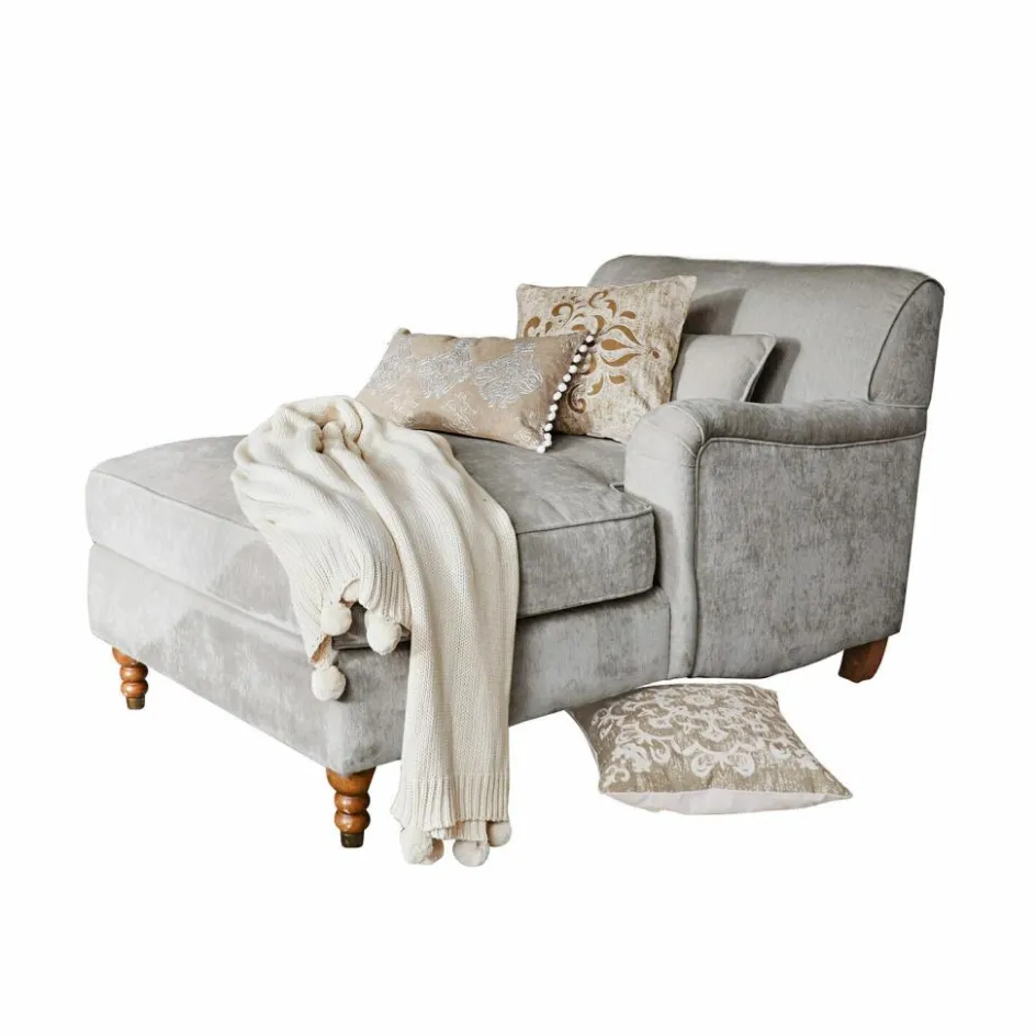 Sofas|Sofas^LOBERON Chaiselongue Isa grau