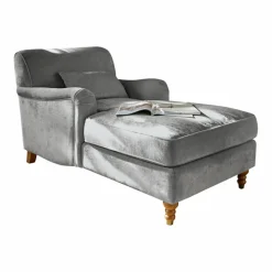 Sofas|Sofas^LOBERON Chaiselongue Isa grau