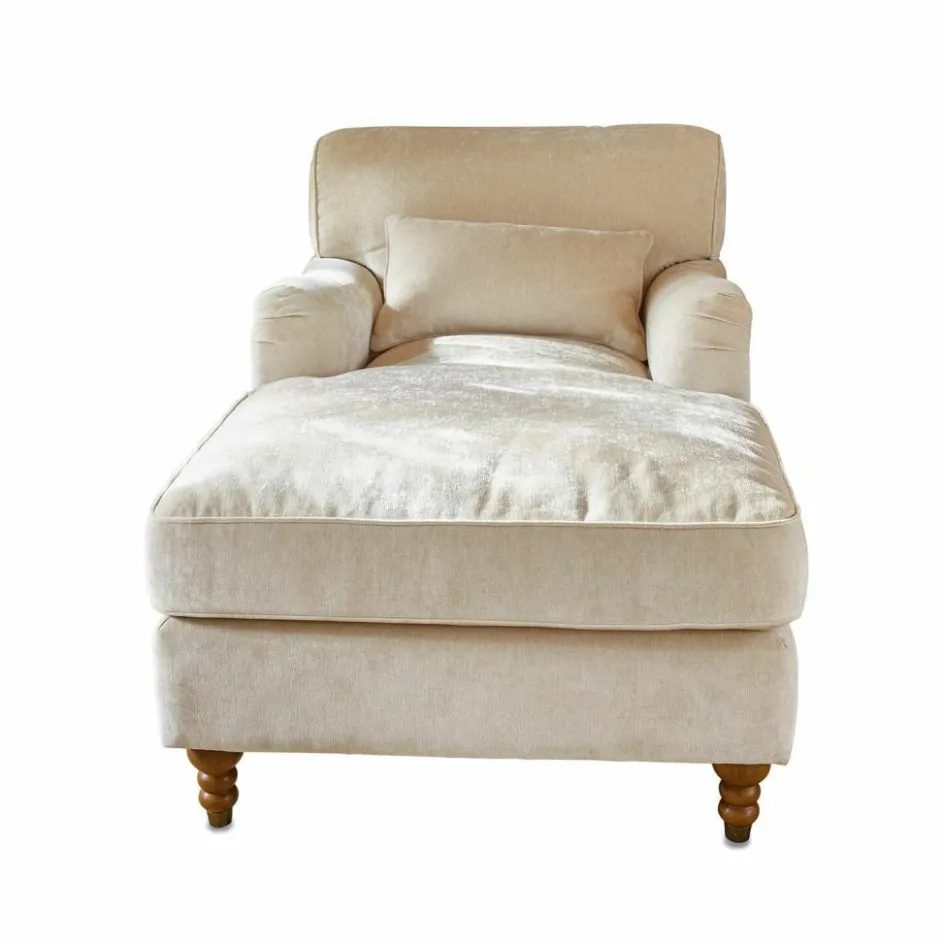Sofas|Sofas^LOBERON Chaiselongue Isa creme