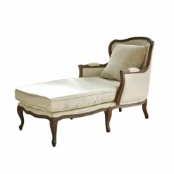 Sofas|Sessel^LOBERON Chaiselongue Muel creme/braun