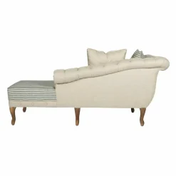 Sofas|Sofas^LOBERON Chaiselongue Viviani beige/grau