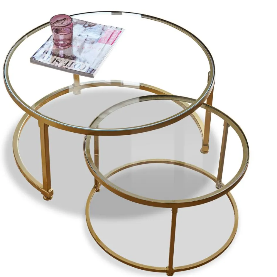 Couchtische|Couchtische^LOBERON Couchtisch 2er Set Caraman