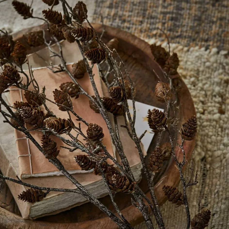 Kunst- & Trockenblumen|Weihnachtliche Deko-Objekte^LOBERON Deko-Ast 3er Set Eisvyn