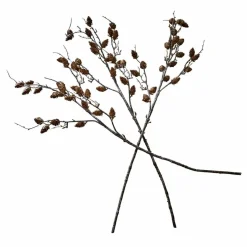 Kunst- & Trockenblumen|Weihnachtliche Deko-Objekte^LOBERON Deko-Ast 3er Set Eisvyn