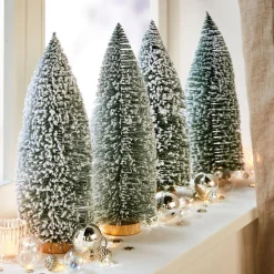 Weihnachtliche Deko-Objekte^LOBERON Deko-Baum 4er Set Landscape