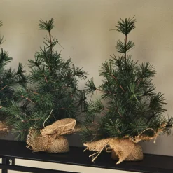 Weihnachtliche Deko-Objekte^LOBERON Deko-Baum 4er Set Millies