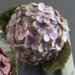Kunst- & Trockenblumen|Dekoration^LOBERON Dekoblume 2er Set Hortensie lila/pink
