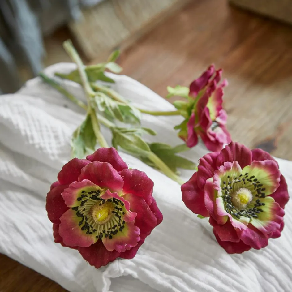 Kunst- & Trockenblumen|Dekoration^LOBERON Deko-Blume 3er Set Inara