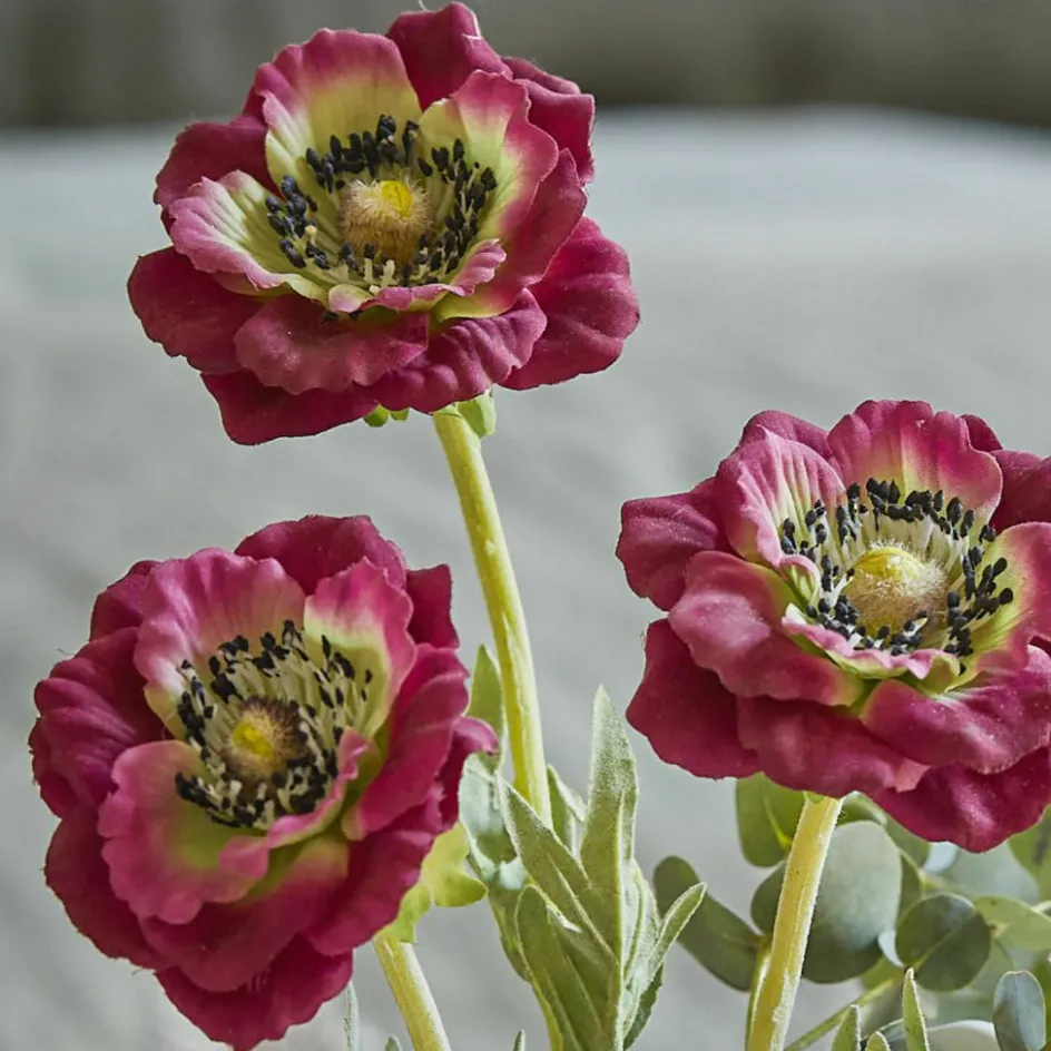 Kunst- & Trockenblumen|Dekoration^LOBERON Deko-Blume 3er Set Inara