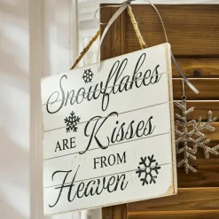 Bilder & Dekoboards^LOBERON Dekoboard Snowflakes