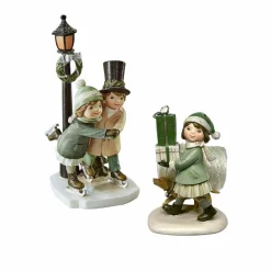 Weihnachtsfiguren^LOBERON Deko-Figur 2er Set Marquelline