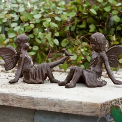 Gartendekoration^LOBERON Deko-Figur 2er Set Papille