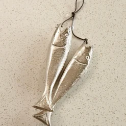 Gartendekoration^LOBERON Deko-Fische 2er Set Sardine´s