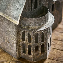 Laternen|Kerzenhalter^LOBERON Deko-Haus Lanoux antikgrau