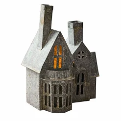 Laternen|Kerzenhalter^LOBERON Deko-Haus Lanoux antikgrau