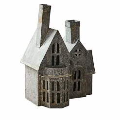 Laternen|Kerzenhalter^LOBERON Deko-Haus Lanoux antikgrau