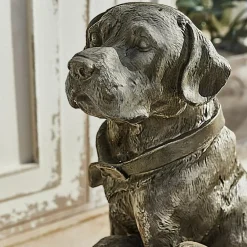 Figuren|Dekoration^LOBERON Deko-Hund Samiran