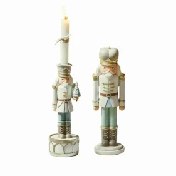 Weihnachtsfiguren^LOBERON Deko-Nussknacker mit Kerzenständer Ellicott