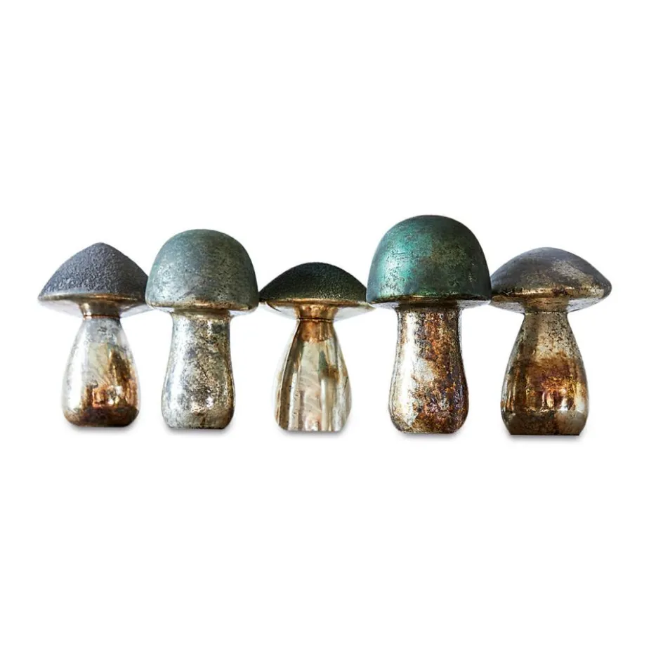 Dekoobjekte|Dekoration^LOBERON Deko-Pilze 5er Set Grana